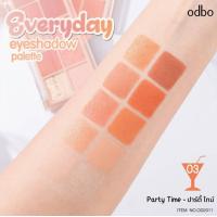ราคา ODBO OD2011 EYERYDAY EYESHADOW PALETTE (17505317840)