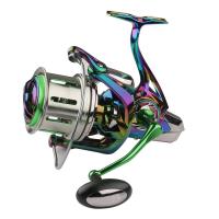 ราคา CC8000 12000 18 1BB Metal Spool Spinning Reel 4 8 1 Gear Ratio 20KG Max Drag Water Resistance Saltwater Carp Fishing Reel (20897782184)