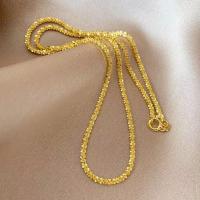 ราคา สร้อยคอโลหะผสมทองแดงปรับได้สำหรับผู้หญิงสร้อยทองทรายเวียดนามสร้อยคอน้ำกระเพื่อมสร้อยคอเลียนแบบโซ่คออเนกประสงค์ (20697432064)