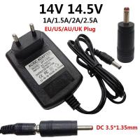 ราคา Nsts14V อะแดปเตอร์แปลงไฟ14 5V 3 5X1 35Mm 1A 1 5A 2A 2 5A Ac อะแดปเตอร์ DC 14V 14 5V สวิตช์ EU US AU หัวแปลงปลั๊ก UK อะแดปเตอร์สายไฟตะกั่วและอะแดปเตอร์ (20659815139)