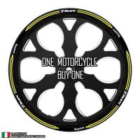 ราคา สะท้อนแสงรถจักรยานยนต์อุปกรณ์เสริมสติกเกอร์ล้อภายใน Hub Decals ขอบแถบเทปสำหรับ Yamaha Tmax 530 500 560 Tmax530 Tmax500 (15704713300)