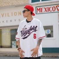 ราคา Busykid เสื้อบอลฮิปฮอปแนวชายฝั่งตะวันตกแบรนด์ฮิตแบบออริจินอลแขนสั้นเบสบอลสไตล์อเมริกันเสื้อคาร์ดิแกนฮิปฮอปแนวสตรีทฮิปฮอป (19888875118)