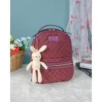 ราคา กระเป๋าสะพายเป้ผ้าพรีเมี่ยมไนล่อนกันน้ำ แถมตุ๊กตาน้องกระต่ายทุกใบ No F 1058 (18673626048)