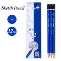ราคา Kuelox 1100 Sketch ดินสอ H 2H HB B 2B 3B 4B 5B 6B 7B 8B EE สีดำ สีฟ้าปากกาถ่านภาพวาดดินสอเครื่องเขียน (14603095359)
