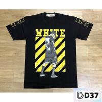 ราคา พร้อมส่ง D37 เสื้อผู้ชาย ผู้หญิง เสื้อคอกลม Off white ลายใหม่ สกรีนสวย S 3xl (17282023697)