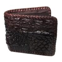 ราคา ร้านค้าอันดับ1 ขายหนังแท้ หนังสวย ต้องที่่ร้าน ThaiComplex Present Genuine Crocodile 2 Fold Wallet กระเป๋าหนังจระเข้ เป็นหนังจระเข้แท้100 ทั้งด้านขอบกระเป๋ารอยด้วยเชือกหนังโดยรอบ เย็บหนังต่อมืออย่างสว
