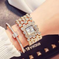 ราคา G D Gratis Ongkir นาฬิกาสเตนเลสสร้อยข้อมือเหล็กประดับเพชรนาฬิกาแฟชั่นแบบลำลองของแฟชั่นของผู้หญิง (19198945976)