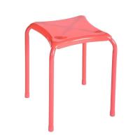 ราคา GHBathroom Mall Delicatoเก้าอี้เหล็กรุ่น FREY RED ขนาด 34x34x46 ซม สีแดง ร้านค้าเเนะนำ (19347898415)