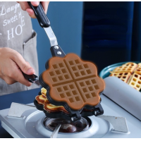ราคา เครื่องทำวาฟเฟิล เครื่องทำวาฟเฟิล กระทะ กระทะทอดไข่ดาว วาฟเฟิล DIY Waffle Maker Cake (18978949358)