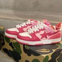 ราคา BAPESTA รองเท้าคู่สเก็ตบอร์ด Vibe ตีสีรองเท้าลำลอง Meteor ข้อต่ำเชือกขึ้น Ape หัวรองเท้าผ้าใบ (17673194191)