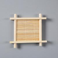 ราคา COD จานรองแก้วไม้ไผ่อุปกรณ์ชาพลาสติกรถไฟเหาะไม้ไผ่กลมตารางแผ่นฉนวนกันความร้อนแผ่นจานรอง (16050034975)