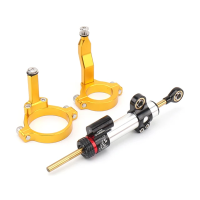 ราคา อุปกรณ์เสริมใหม่ชุดตัวยึดสำหรับรถจักรยานยนต์แดมเปอร์พวงมาลัยอลูมิเนียม CNC ชุดยึดสำหรับ KAWASAKI ZX4R ZX 4R ZX4RR ZX 4RR ZX 4R 4RR 2023 (20830521842)