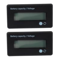 ราคา 2X 12V 24V 36V 48V Battery Meter Battery Capacity Voltage Indicator Lead Acid Lithium Ion Battery Charge Monitor (18970231623)