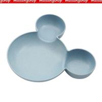 ราคา ชามข้าวเด็ก 3 หลุม ทรงหัวมิกกี้เม้า ชามเด็ก จานข้าวเด็ก (21015615209)