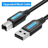ราคา Vention USB 2 0พิมพ์สาย USB 2 0ประเภทชาย B ชายซิงค์ข้อมูลสแกนเนอร์เครื่องพิมพ์ USB สาย1เมตร2เมตรสำหรับ HP Canon Epson เครื่องพิมพ์ (18617087647)