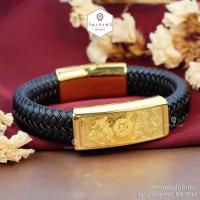 ราคา ข้อมือปี่เซียะทองคำแท้ 99 99 ข้อมือปี่เซียะสายหนัง (5760080157)