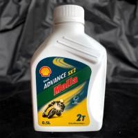 ราคา Shell Molla 2จังหวะ ออโต้ลูป เชลล์มอลล่า 2T Autoloop Advance 2ขวด (20832758783)