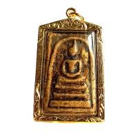 ราคา K239 สมเด็จ สมเด็จโต พระสมเด็จ พิมพ์ใหญ่ สมเด็จวัดระฆัง ขนาด 3 5X4 5 ซม สมเด็จพุฒจารโต เลี่ยม กรอบพระ ทองไมครอน (21053132600)