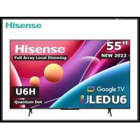 ราคา Hisense 55 นิ้ว 55U6H ULED QLED 4K VIDAA U5 SMART TV Quantum Dot ปี 2022 สินค้า Clearance grade b (17209012182)