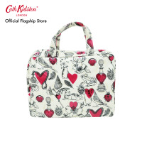 ราคา Cath Kidston Two Part Wash Bag Shape my Heart Cream กระเป๋า กระเป๋าเครื่องสำอาง กระเป๋าแคทคิดสตัน กระเป๋าถือเครื่องสำอาง (20569750710)
