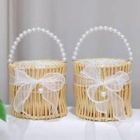 ราคา กระเป๋าหวาย ตะกร้าสานแบบถือ กระเป๋าตะกร้าสานสะพายข้าง กระเป๋าสาน กระเป๋าหวาย พร้อมส่ง (19672093574)
