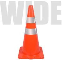 ราคา กรวยจราจร กรวยสูง 71 ซม 4 pcs สีส้มทึบ แถบสะท้อนแสง 2 แถบ กรวยพลาสติกพีวีซี กรวยยางทนทาน Traffic Cone 71 Cm (21029459588)