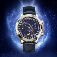 ราคา Factory Straight Hair Blue Starry Sky Chronograph Multifunctional Mens Business Watch นาฬิกาลําลองรายวัน 44 มม นาฬิกาผู้ชายสุดหรู Swiss Famous Watch (21124555607)