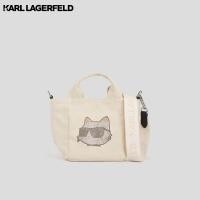 ราคา Karl Lagerfeld K IKONIK RHINESTONE CHOUPETTE SHOPPER กระเป๋าถือ กระเป๋าสะพายข้าง (20880646894)