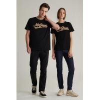 ราคา Mc jeans เสื้อยืดแขนสั้นผู้ชาย คอกลม สีดำ MTSZB00 (20795265547)