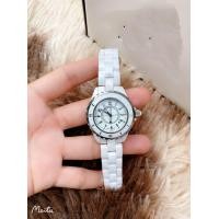 ราคา นาฬิกาผู้หญิง real ceramic material size 34mm size 38mm water resistant 100 (10273984495)