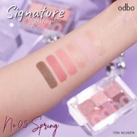 ราคา ส่งฟรี พาเลทท์ ODBO Signature Eyeshadow Palette พาเลท อายแชโดว์ ทาตา แต่งตา ชิมเมอร์ กลิตเตอร์ ตาวิ้ง เกาหลี (21099476268)