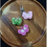 ราคา พวงกุญแจผีเสื้องานถักไหมพรมพวงกุญแจไหมพรม (20121065843)