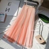 ราคา โค้ดลดเพิ่ม กระโปรงผ้ามุ้ง สองสี Two tone ยาว 90 100 ซม กระโปรงมุ้ง กระโปรงยาว กระโปรงสุ่ม กระโปรงตาข่าย (17473859070)