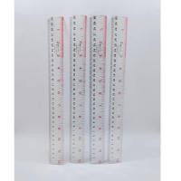 ราคา พร้อมส่ง ไม้บรรทัดแข็ง พลาสติกPvC ใส 12 นิ้ว บรรจุ 1 โหล (20889949847)