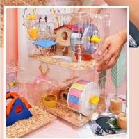 ราคา Small Pet Club single SF กรงหนูแฮมสเตอร์ กรงอะคริลิค หนูแฮมสเตอร์ ลิ้นชัก ถาดรองสัตว์เลี้ยงอะคริลิคซ้อนได้ 30 20 20 ซม (14501262905)