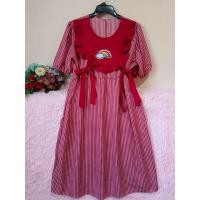 ราคา เดรสคลุมท้อง ลายเรนโบว์ (21134418720)