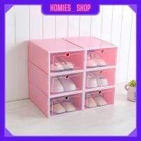 ราคา กล่องรองเท้า กล่องใส่รองเท้า แข็งแรง ประกอบง่าย กล่องเก็บรองเท้า ต่อได้หลายชั้น พลาสติกแข็ง ราคาถูก ใส่รองเท้าไซส์ใหญ่ได้ (20996335757)