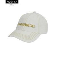 ราคา LMC LMC CONTRAST STITCH CANVAS 6 PANEL CAP off white (20977406114)