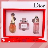 ราคา น้ำหอมแท้ ชุดเซ็ท A น้ำหอม Dior 3 แบบ 5ml Jadore EDP Dior Addict Eau Fraiche Dior Miss Blooming ของแท้100 (14776422871)