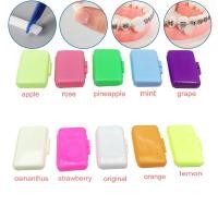 ราคา Ortho wax ขี้ผึ้งจัดฟัน 1 กล่อง คละสี Food grade clinic grade (18479908966)