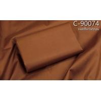 ราคา ผ้าไหมสีพื้น เนื้อเรียบ ไหมแท้ 2เส้น สีแก่นขนุน ตัดขายเป็นหลา รหัส C 90074 (20872140324)