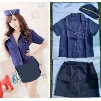 ราคา CP79 ชุดอาชีพ ชุดตำรวจ ชุดตำรวจหญิง ตำรวจ ตำรวจหญิง Dress for Women Police Girl Cop Suit Career Costume Party Cosplay Fancy Outfit (3008066484)