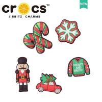 ราคา Croc jibbizt ชุดเครื่องประดับคริสต์มาส สีแดงและสีเขียว (16961184083)