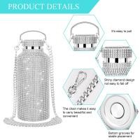 ราคา 350ml 500ml 750ml Diamond Thermos Bottle Portable Shining Thermos Bottles 304 Stainless Steel Reusable Easy Clean for Women Outdoor Traveling Products (16239198770)