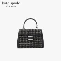 ราคา KATE SPADE NEW YORK KATY TWEED MEDIUM TOP HANDLE KE439 กระเป๋าถือ (20834185688)