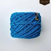 ราคา เชือกฟอกนิ่ม 4Ply โทนฟ้า น้ำเงิน เชือกฟอก สำหรับถักกระเป๋า หมวก งานอยู่ทรง I ไหมพรมฟ้ามุ่ย Fahmui Yarn (19577221500)