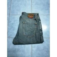 ราคา Edwin Jeans กางเกง ยีนส์ ขา กระบอกผ้าด้านมันๆหนาๆเอว34ยาว41ปลา ยขา 9 (16603021921)