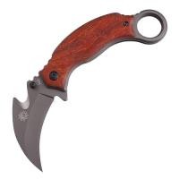 ราคา มีดพับ มีดเดินป่า Derespina Knives Karambit ใบมีด 6 3cm สแตนเลส มีดควง สวยงาม มีดแคมป์ปิ้ง มีดสวยงาม มีดทำค (8927881148)