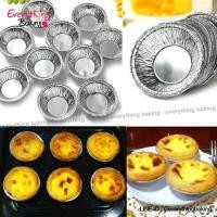 ราคา ถ้วยฟอยล์ ถ้วยทาร์ตไข่ พิมพ์เค้ก ถ้วยอบขนม 7cm 100ใบ (686974253)