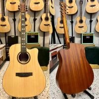 ราคา กีต้าร์โปร่งโปร่งไฟฟ้า Sqoe รุ่น WD 68c top solid ขนาด 41นิ้ว สเปคไม้หน้าแท้ (15651199362)